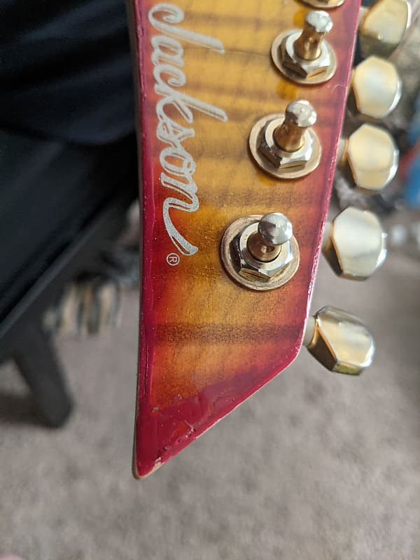 1990 Grover Jackson Soloist Bodied GJ-55S JDM Exotic Cherry