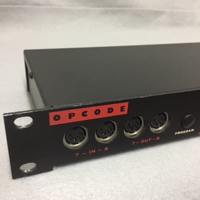 Opcode OMS Studio 64 X 64 Channel MIDI Interface Patchbay | Reverb