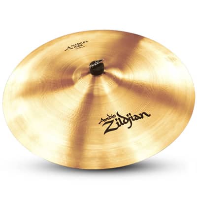 Zildjian A0036 22" A Series Medium Ride Cast Bronze Cymbal with Large Bell Size & Low to Mid Pitch image 1