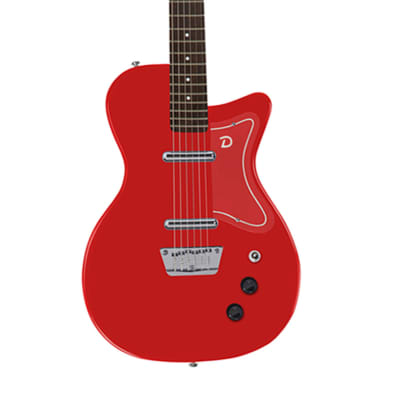Danelectro D56BAR-RD '56 Baritone Guitar - Red - Open Box image 3