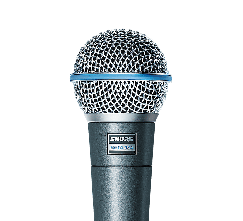 Shure BETA 58A- Dynamic Vocal Microphone image 1