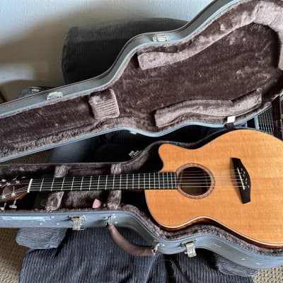 Ken Franklin Custom Acoustic Guitar - Figured Sapele, Figured Spruce, Ameritage Case for sale