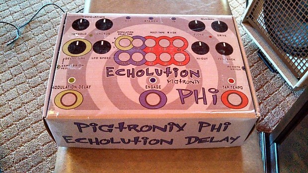 Pigtronix Echolution Echo Delay Effects Pedal w/ upgrade + Ships FREE! image 1