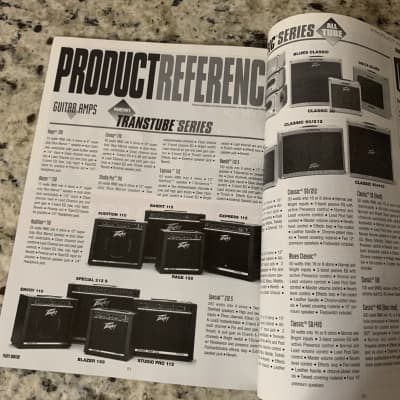 Peavey Monitor Magazine 1995 Cropper Tubefex Raptor | Reverb