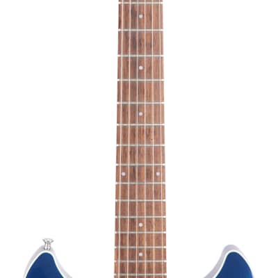2022 Harmony Standard Comet Electric Guitar, Rosewood Fretboard, Midnight Blue, 2220228 image 6