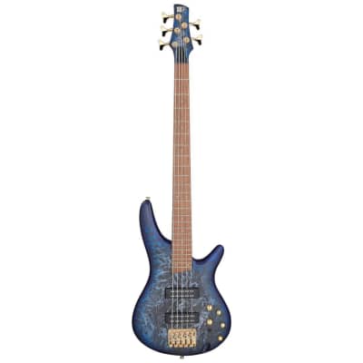 Ibanez SR305EDXCZM SR Standard 5 String Electric Bass - Cosmic Blue Frozen Matte for sale