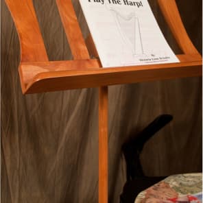 Roosebeck MSTDRC Single Tray Spiral Red Cedar Music Stand image 2