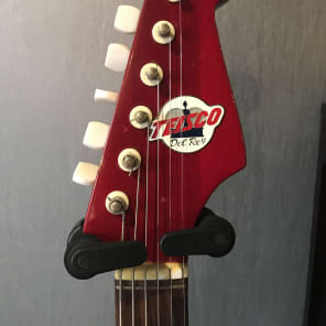 Teisco Del Rey F-110 1964 Candy Apple Red image 1