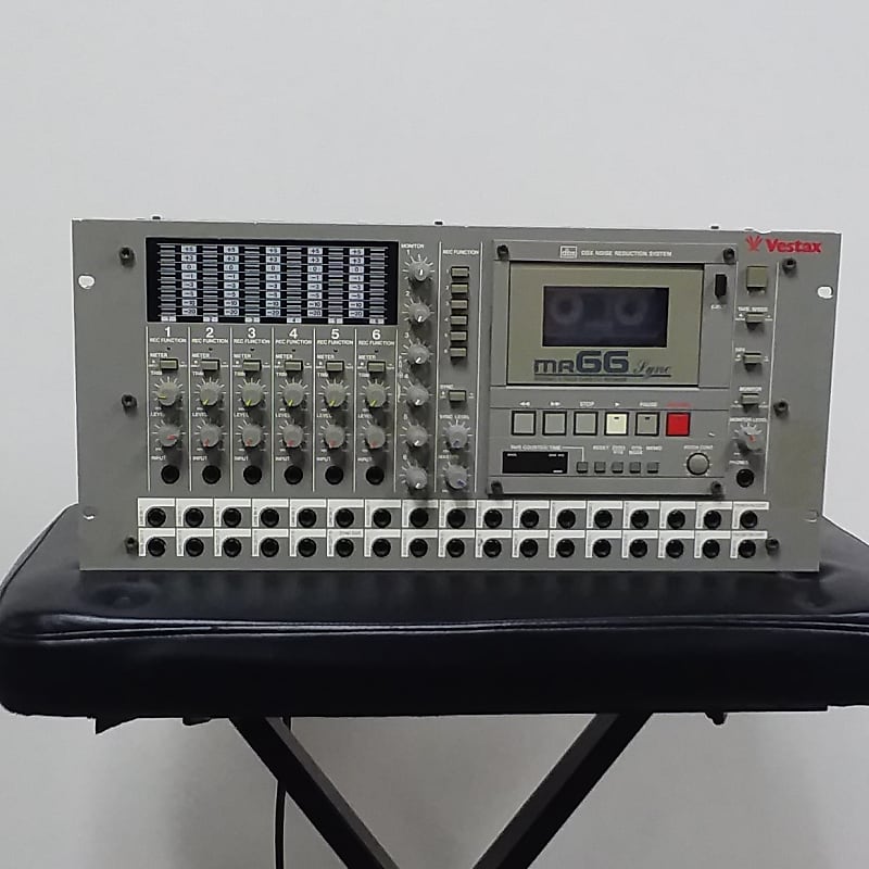 Vestax MR66 Sync 6 Track Multitrack Tape Recorder Reverb