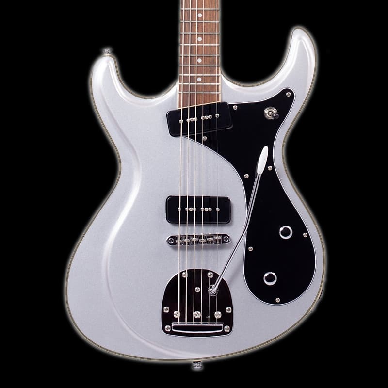 Eastwood Sidejack Deluxe Baritone Silver image 1