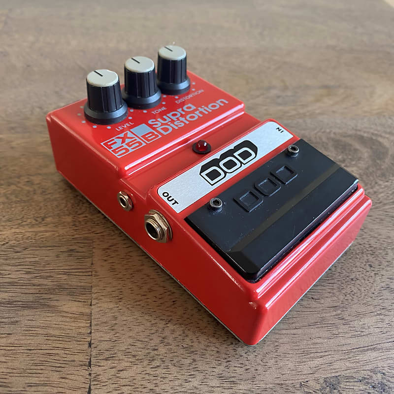 DOD Supra Distortion FX55-B Red 1990s | Reverb Canada