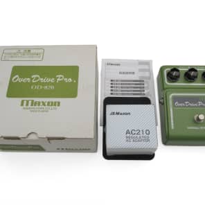 Maxon OD-820 Overdrive Pro + DS-830 Distortion Master