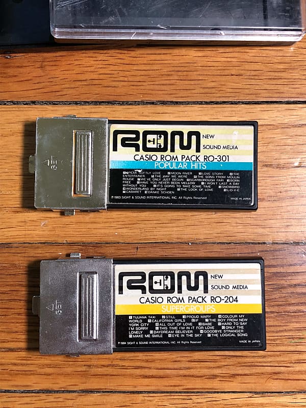 Casio Rom Pack | Reverb