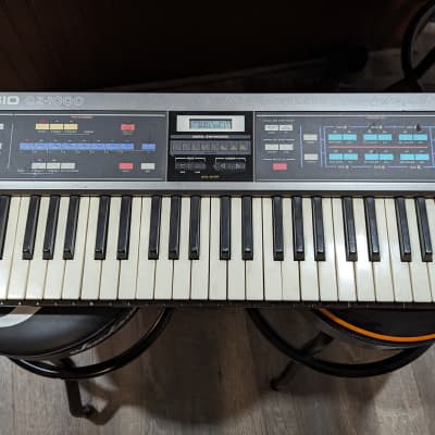 Casio CZ-1000 49-Key Synthesizer Keyboard 1985 - Black *Read