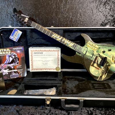 Fernandes BOBA FETT  Retrorocket Star Wars Limited Edition Electric Guitar SN# 28 2003- Rare Find image 1