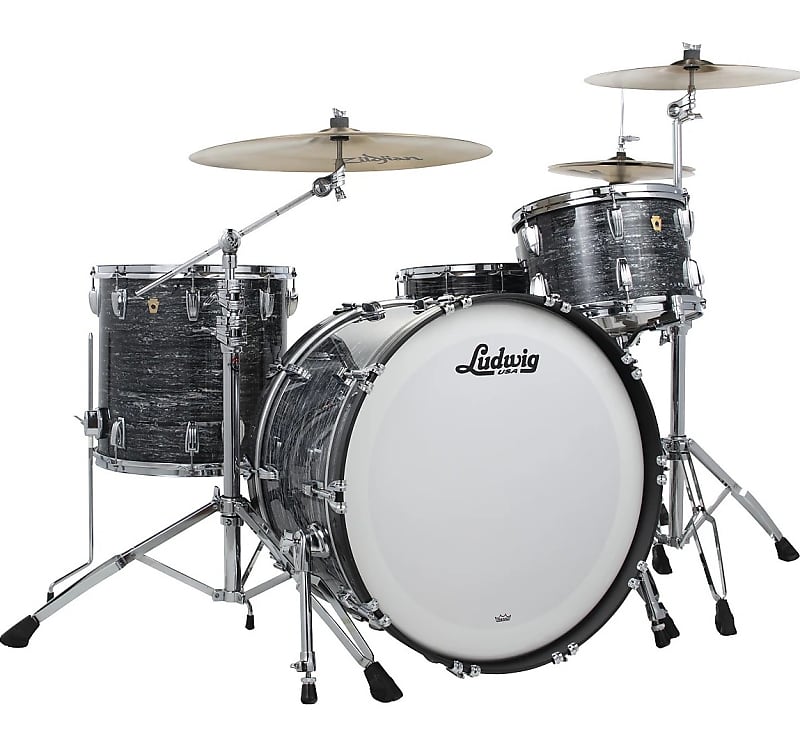 Ludwig Legacy Maple Pro Beat Outfit 9x13 / 16x16 / 14x24" Drum Set image 1