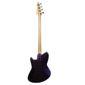 2013 Retronix R-800B Electric Bass Metallic Purple image 4