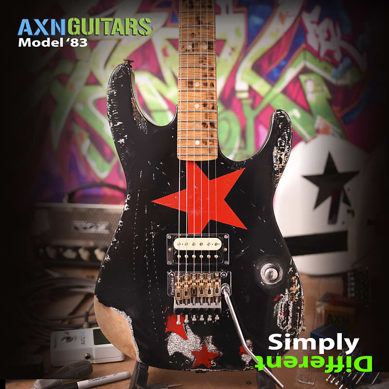 [ AVAILABLE NOW ] THE AXN GUITARS MODEL '83 image 1