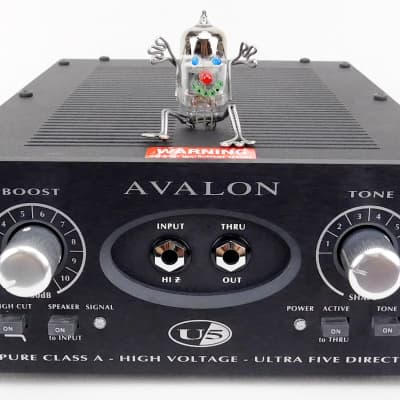 Avalon U5 Mono Black Instrument & DI Preamp +Neuwertig +OVP+ 1,5 Jahre Garantie image 5