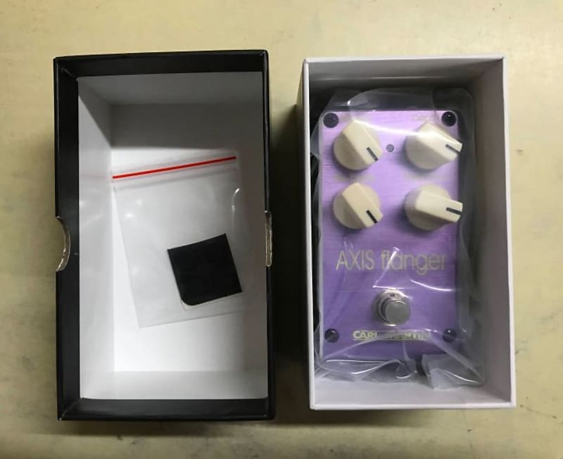 Carl Martin Axis Flanger Pedal w/ Original box & paperwork image 1