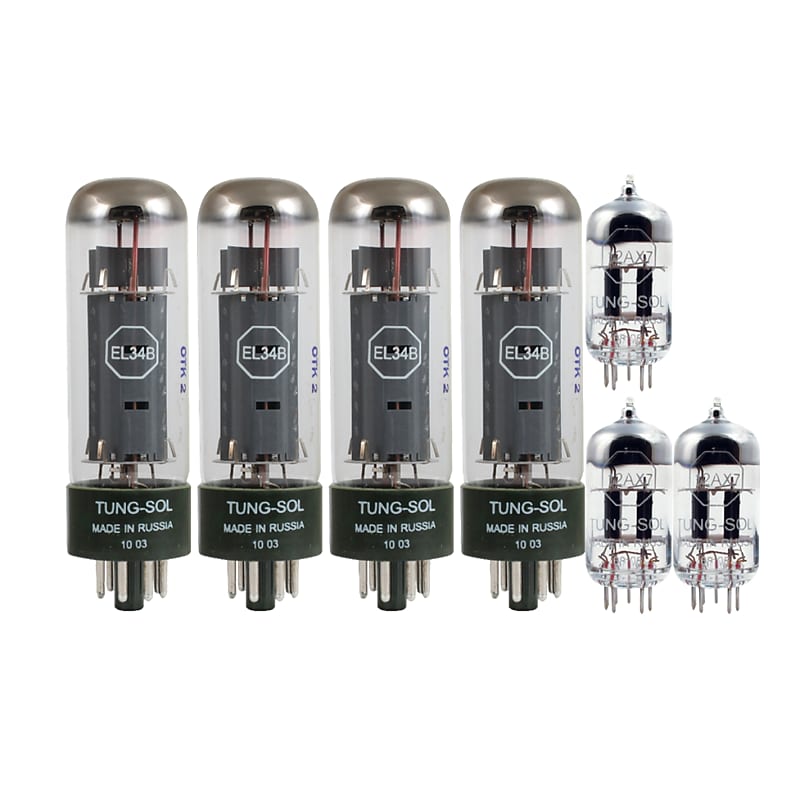 Tung Sol of Russia Tube Set Marshall 100w electric guitar Reverb