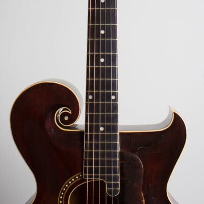 Gibson  Style O Artist Arch Top Acoustic Guitar (1923), ser. #74039, original black hard shell case. image 8