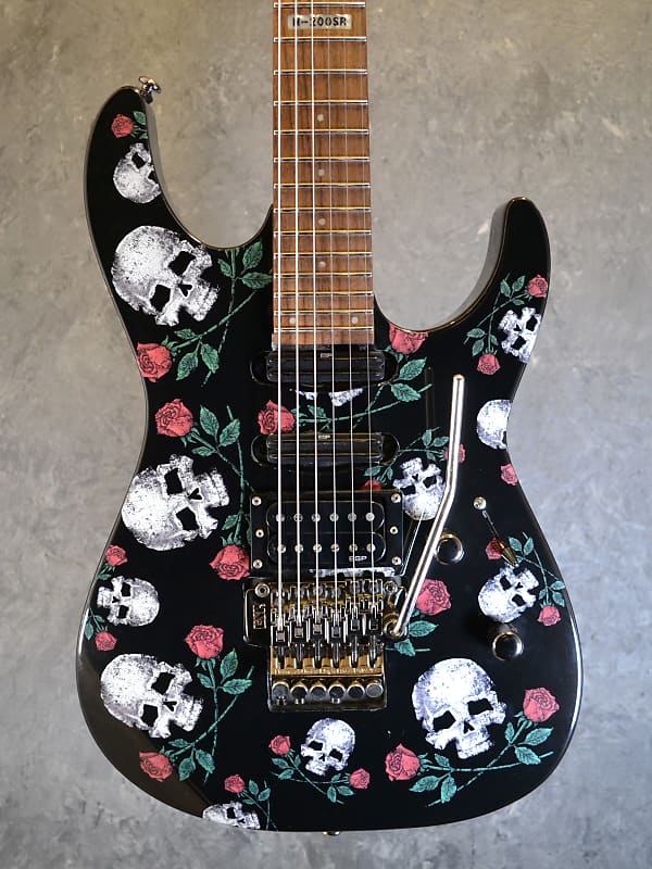 ESP LTD M-200SR 2014 Skulls & Roses | Reverb