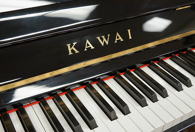 Kawai BS10 Upright Piano Black Polish