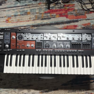 Roland SH-201 49-Key Synthesizer 2006 - 2010 - Black