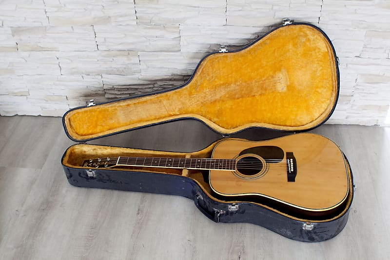 Ultra Rare Pro Martin Custom W-200 around 1975 Natural with