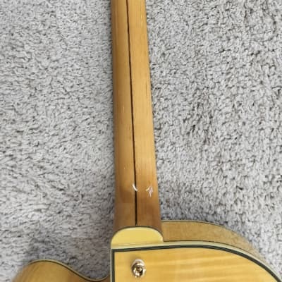 D'Angelico Excel 59 Hollowbody Electric Guitar w/Case, Natural DAE59NACGT #4 image 6