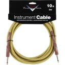 Fender Performance Series 10' Instrument Cable, Tweed