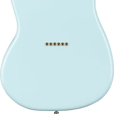 Fender Player Mustang Electric Guitar Maple FB, Sonic Blue image 10