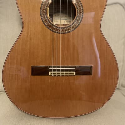 JWC-Guitars Maccaferri D hole “Concert” Model Curly Walnut Gypsy Jazz Guitar  | Reverb