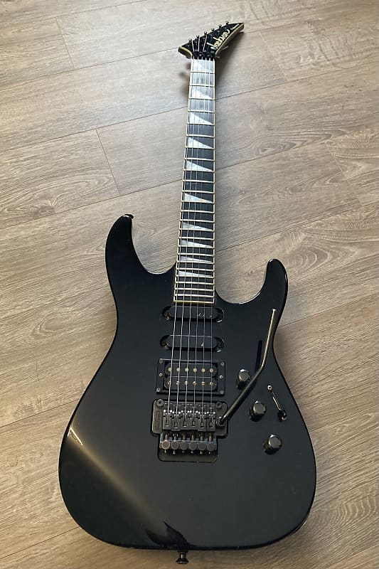 Jackson Soloist Pro Professional Japan 1990 Black | Reverb
