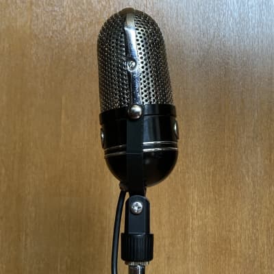 【年代物】 AIWA M18 CRYSTAL Vintage 1960's Aiwa M 18 Crystal Microphone w/ Stand Tested