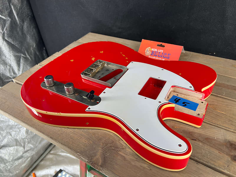 Real Life Relics Tele® Telecaster® Body Double Bound Aged Reverb