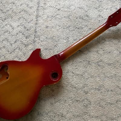 Gibson Vintage 1974 Les Paul Deluxe Project Guitar Cherry Burst 1970's image 10