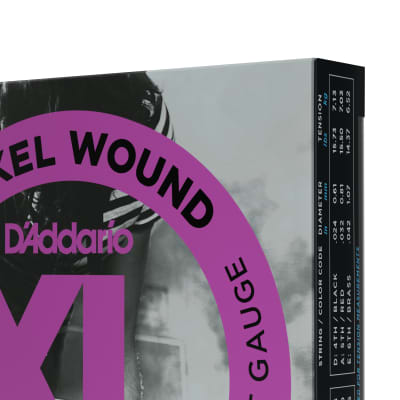 D'Addario XL Nickel Wound Electric Strings, Super Light, 9-42, EXL120 (3 Sets) image 3