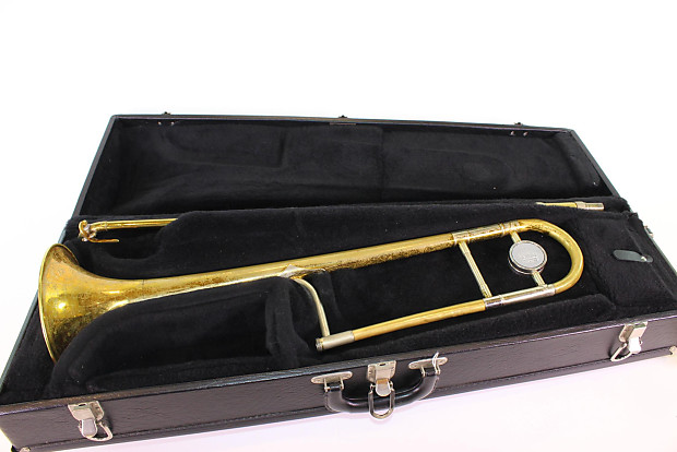 King 2B Professional Model Tenor Trombone w/ Yellow Brass Bell image 1