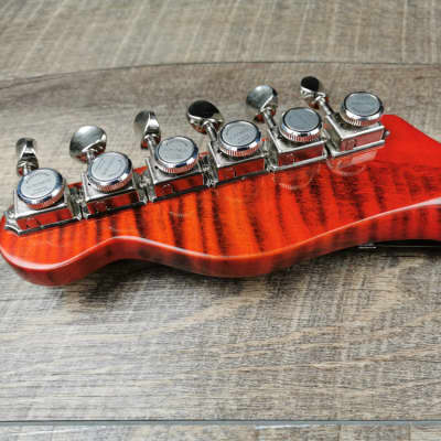 MyDream Partcaster Custom Built -  Iced Candy Apple Red Tele Quarter Pound image 13