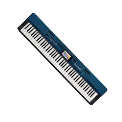Casio PX560BE 88-Key Digital Stage Piano, 5.3-inch Display, Includes 550 Tones, 17-track MIDI Recorder (Blue) image 1