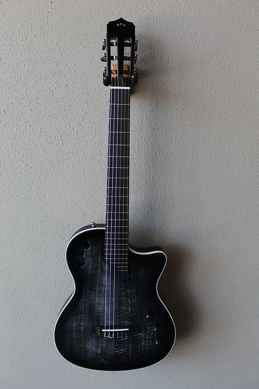 New Black Thin Body Acoustic Guitar from China manufacturer