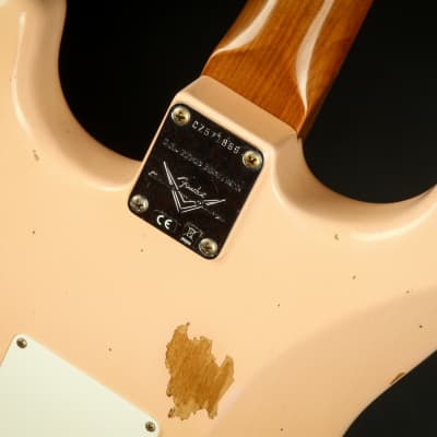 Fender Custom Shop LTD 1964 Stratocaster Relic - Super Faded Aged Shell Pink image 11