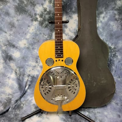 Video Demo Vintage RARE 1973 Dobro Model 45 Round Neck Resonator