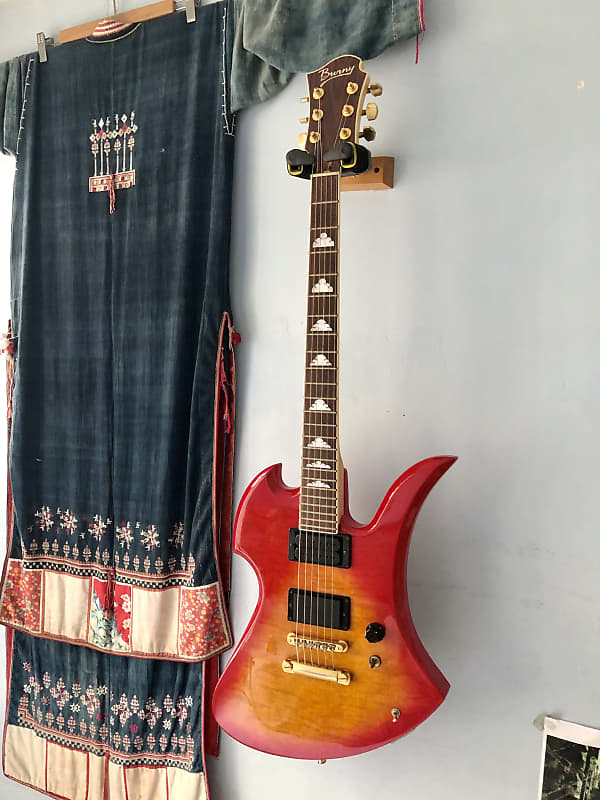 🍒 Sign Mockingbird 🍒 X Japan 松本秀人 簽名 琴 Burny Fernandes Hide model MG X 80  70 145 120 125x 360s 吉他 Electric Guitar 橫須賀 Silver tiger 結他 。J Rock hide