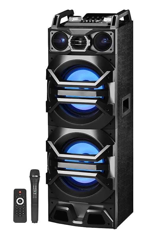 Caixa Som Amplificada Bluetooth 3000w Rms 6 Subwoofer Led 2