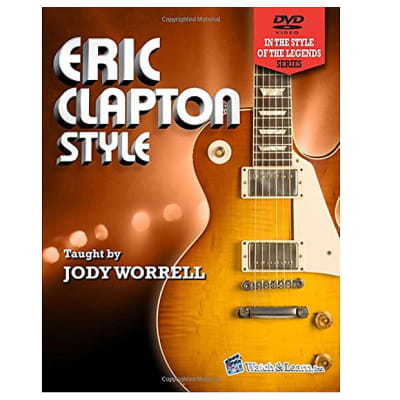 Watch & Learn BOOK-Eric Clapton + DVD for sale