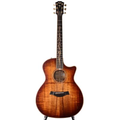 Taylor K24ce Cutaway Grand Auditorium Acoustic/Electric Guitar V-Brace image 2