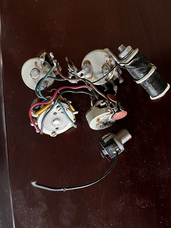 Gibson L6S 1973 Wiring Harness Reverb